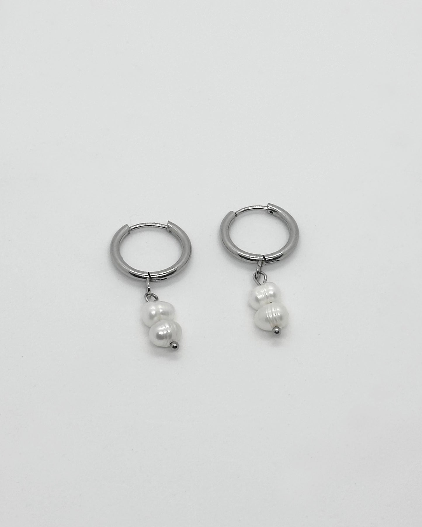 Pearl Hoops