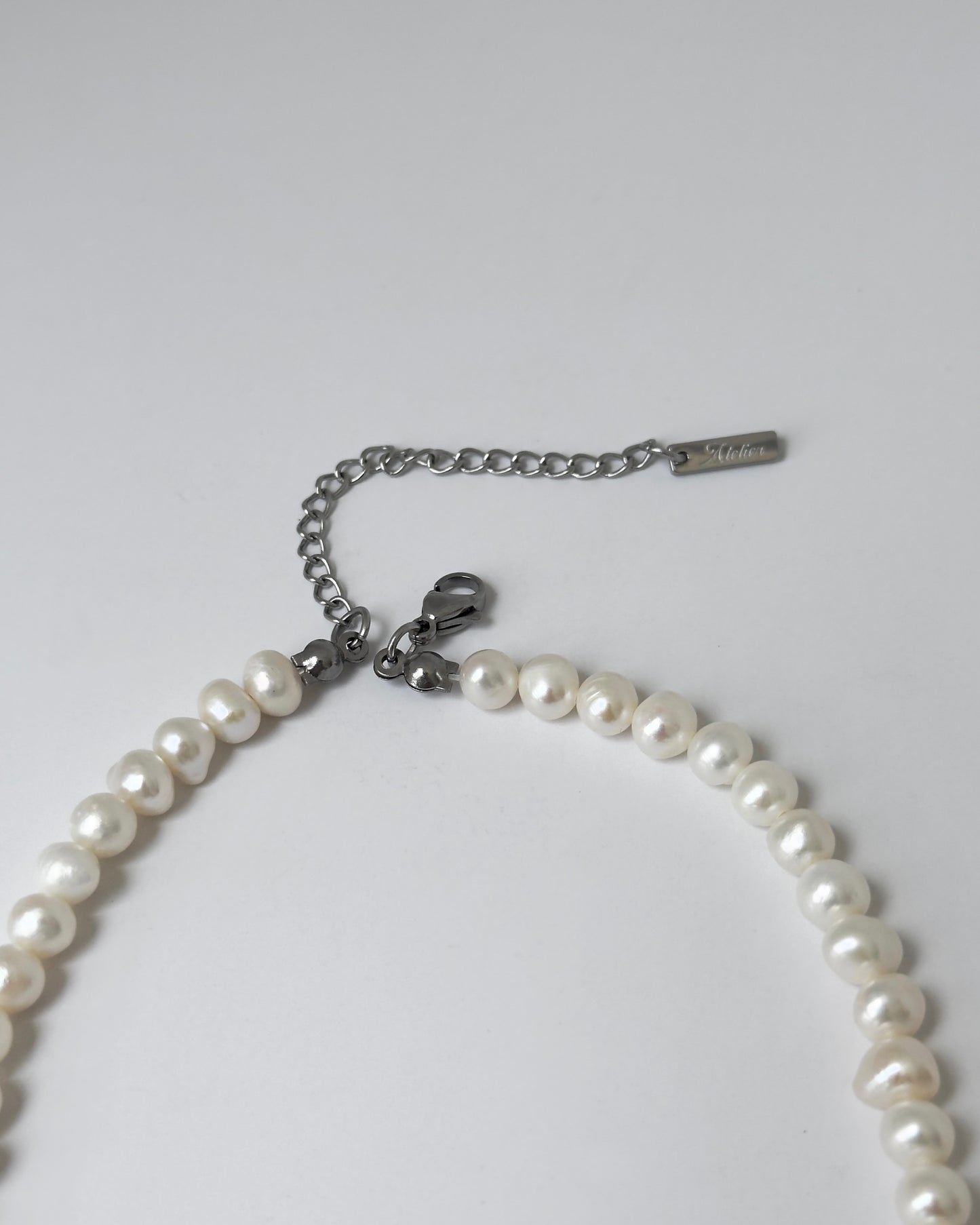 Collar de perlas naturales