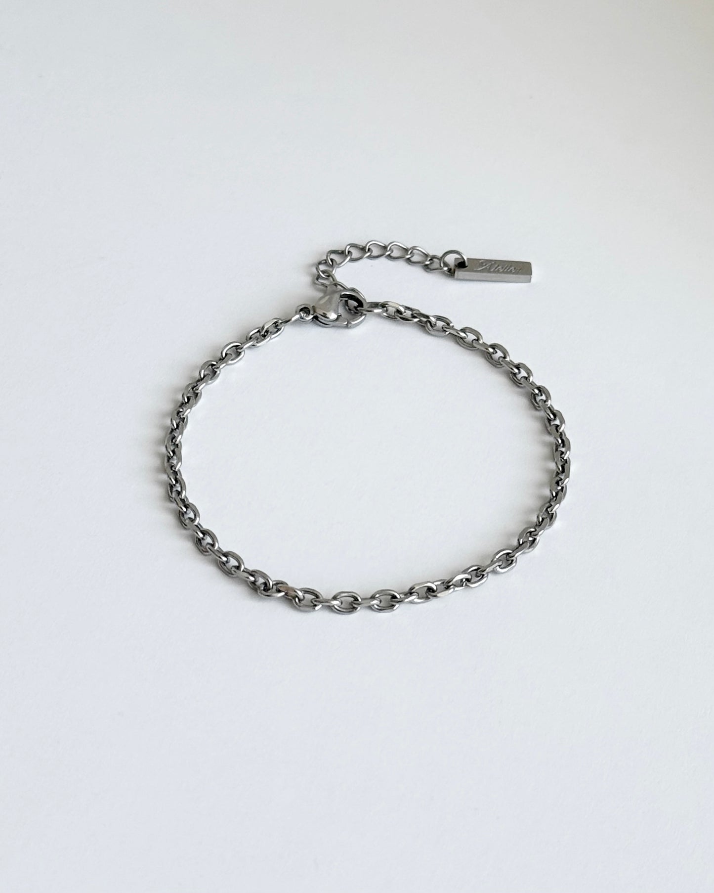 Link Bracelet, Silver