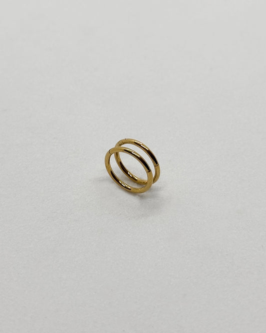 Basic Hoops 8mm - Gold