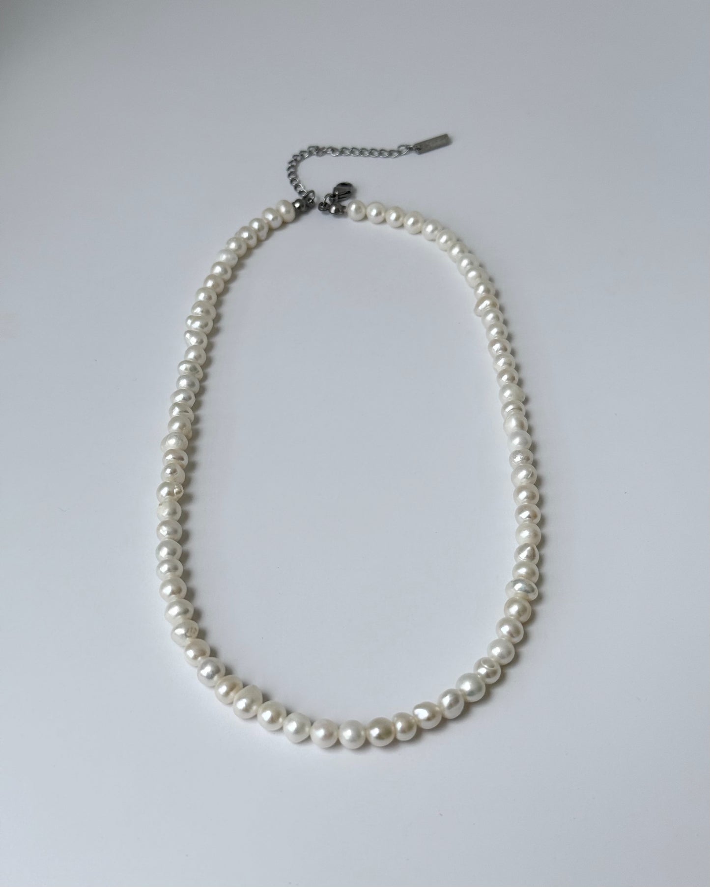 Collar de perlas naturales
